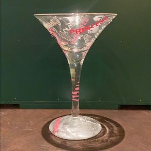 Lolita princess martini glass
